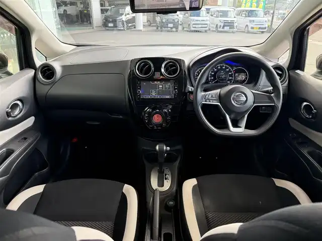 日産 ノート X DIG－S 京都府 2017(平29)年 12.2万km インペリアルアンバーP ワンオーナー/インテリジェントエマジェンシーブレーキ/車線逸脱警報/純正メモリーナビ、地デジ、Bluetooth/アラウンドビューモニター/インテリジェントルームミラー/ステアリグスイッチ/オートライト/ETC/LEDヘッドランプ/保証書/取扱説明書/スペアキー