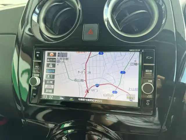 日産 ノート X DIG－S 京都府 2017(平29)年 12.2万km インペリアルアンバーP ワンオーナー/インテリジェントエマジェンシーブレーキ/車線逸脱警報/純正メモリーナビ、地デジ、Bluetooth/アラウンドビューモニター/インテリジェントルームミラー/ステアリグスイッチ/オートライト/ETC/LEDヘッドランプ/保証書/取扱説明書/スペアキー