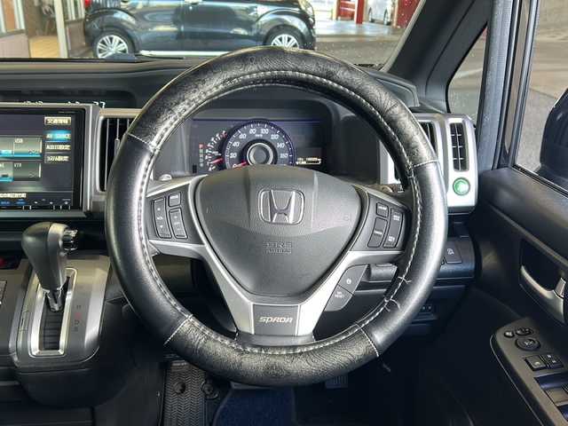 ホンダ ステップワゴン スパーダ Z クールスピリット 静岡県 2014(平26)年 10.2万km プレミアムスパークルブラックパール 純正メモリナビ/・CD/・DVD/・フルセグＴＶ/・AM/・FM/主要装備/・両側パワスラ/・衝突軽減/・横滑り防止装置/・クルコン/・MTモード付/・バックカメラ/・ビルトインＥＴＣ/・ハーフレザーシート/・純正フロアマット/・純正アルミホイール/・キセノンヘッドライト/・オートライト/・スマートキー/・スペアキー1本
