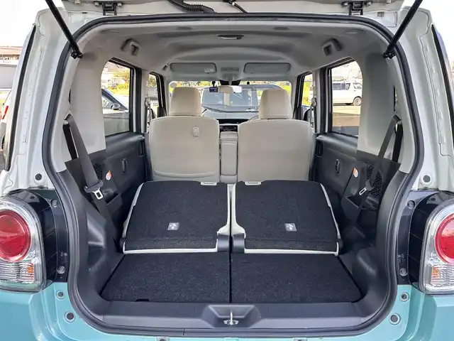 ダイハツ ムーヴ キャンバス X メイクアップ リミテッド SAⅢ 宮城県 2019(令1)年 8.7万km パールホワイトⅢ/ファインミントメタリック 2トーン スマートアシスト3/・衝突回避支援ブレーキ機能/・衝突警報機能/・車線逸脱警報機能/・誤発進抑制制御機能/・先行車発進お知らせ機能/・オートハイビーム/純正8インチナビ/・CD/DVD/・Bluetooth/・フルセグTV/パノラマモニター/ETC/ドライブレコーダー/両側パワースライドドア/ステアリングスイッチ/LEDヘッドランプ/フォグランプ/オートライト/スマートキー＆プッシュスタート/電動格納ミラー/社外14インチAW/純正フロアマット/W/サイドエアバッグ