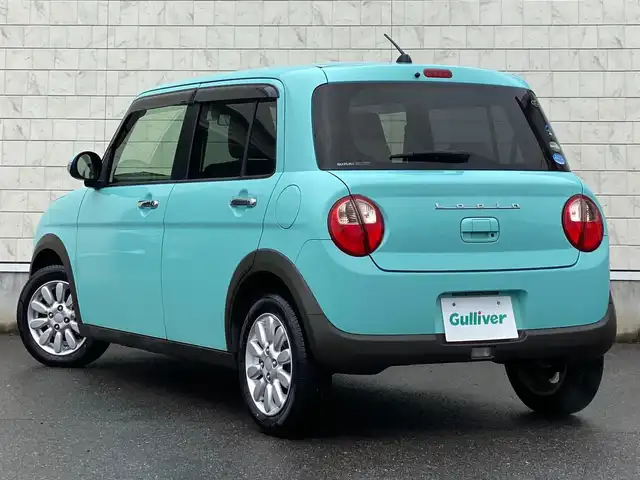 スズキ ラパン X 岐阜県 2016(平28)年 4万km フレンチミントPM AM/FM/CD/AUX/レーダーブレーキサポート/横滑り防止装置/運転席シートヒーター/アイドリングストップ/ベンチシート/オートライト/LEDヘッドライト/純正フロアマット/純正14インチAW/純正ドアバイザー/スペアキー/スマートキー/取扱説明書/保証書