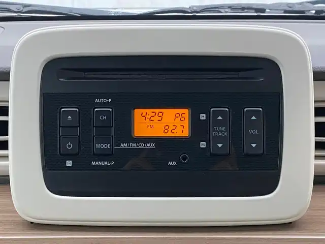 スズキ ラパン X 岐阜県 2016(平28)年 4万km フレンチミントPM AM/FM/CD/AUX/レーダーブレーキサポート/横滑り防止装置/運転席シートヒーター/アイドリングストップ/ベンチシート/オートライト/LEDヘッドライト/純正フロアマット/純正14インチAW/純正ドアバイザー/スペアキー/スマートキー/取扱説明書/保証書