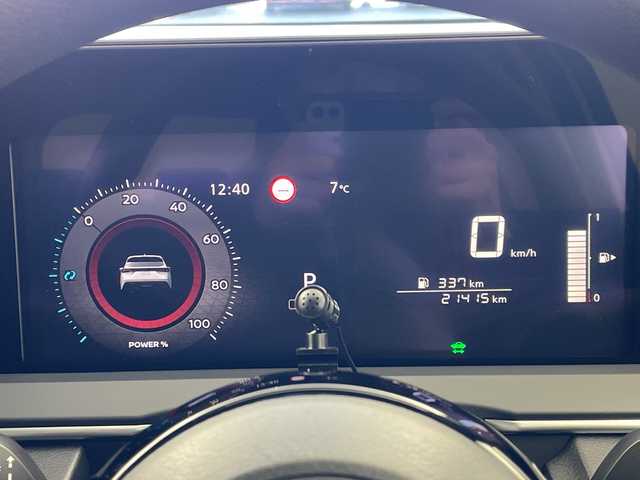 日産 ノート X 岐阜県 2024(令6)年 2.2万km ピュアホワイトパール エマージェンシーブレーキ/KENWOODナビ/（CD/DVD/Bluetooth/SD）/ステアリングスイッチ/プッシュスタート/スマートキー/スペアキー/電子パーキングブレーキ/オートホールド/オートLEDヘッドライト/前方ドライブレコーダー