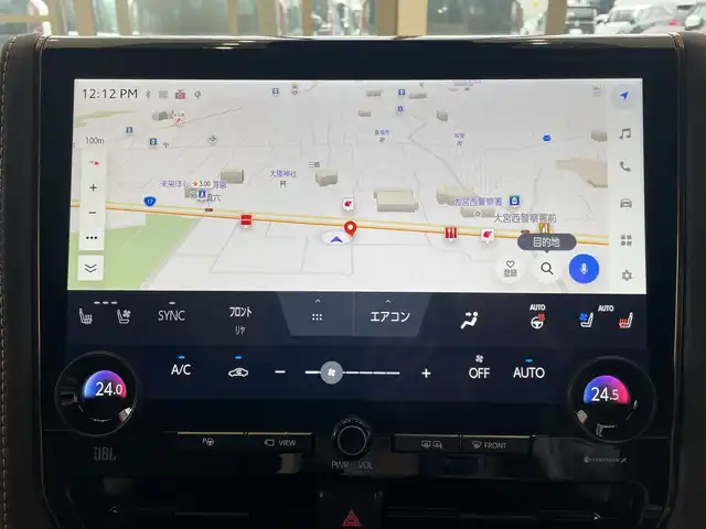 トヨタ アルファードハイブリット Z 埼玉県 2025(令7)年 0.6万km プラチナホワイトパールマイカ トヨタセーフティーセンス/JBLサウンド/ガラスルーフ/純正ディスプレイオーディオ（TV/ナビ付）/パノラミックビューモニター/両側パワースライドドア/パワーバックドア/レーダークルーズコントロール/LEDオートライト/革シート/シートヒーター/クーラー/メモリーシート/純正18インチアルミホイール/オートステップ/ワイヤレス充電/ブラインドスポットモニター/ヘッドアップディスプレイ/純正ETC2.0