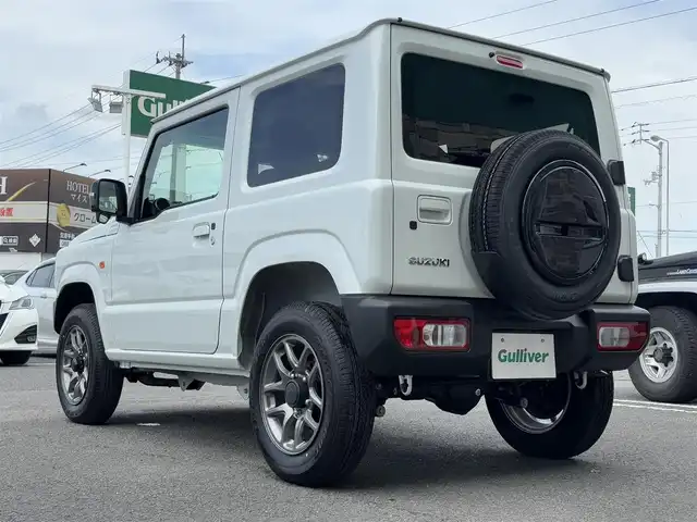 スズキ ジムニー XC 徳島県 2024(令6)年 0.1万km未満 ピュアホワイトP スズキセーフティサポート/盗難防止措置/クルーズコントロール/ダウンアシストコントロール/４WD/ターボエンジン/シートヒーター（D/N席）/オートライト/スマートキー/フォグライト/LEDヘッドライト/プッシュスタート