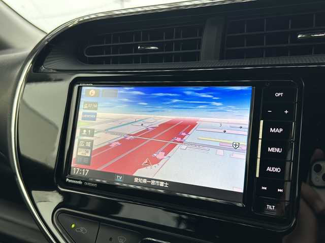 トヨタ アクア S スタイルブラック 愛知県 2018(平30)年 1.9万km ダークブルーマイカ 禁煙車/ワンオーナー/レーンキープアシスト/衝突軽減ブレーキ/パナソニックSDナビ/フルセグ/バックカメラ/Bluetooth/ドライブレコーダー/ETC/ステアリングリモコン/ECOMODE/EVMODE/オートライト/オートハイビーム/ドアバイザー/純正フロアマット/取扱説明書/保証書