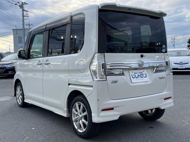 ダイハツ タント カスタム X SA 群馬県 2014(平26)年 9.5万km パールホワイトⅢ (株)IDOMが運営する【じしゃロン伊勢崎店】の自社ローン専用車両になりますこちらは現金またはオートローンご利用時の価格です。自社ローンご希望の方は別途その旨お申付け下さい/スマートアシスト/両側パワースライドドア/純正SDナビゲーション/バックカメラ/CD/DVD/SD/BT/DTV/USB/HDMI/アイドリングストップ/LEDヘッドライト/オートライト/フォグライト/ドアバイザー/純正フロアマット