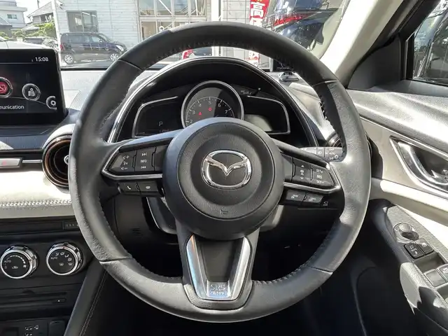 マツダ ＣＸ－３ 15S スーパー エッジー 愛知県 2023(令5)年 1.1万km ベージュⅡ ワンオーナー/純正ナビ/AMFM/CD/DVD/USB/BT/フルセグ/AUX/全方位カメラ/ETC/パドルシフト/前後ドライブレコーダー/レーダー探知機/ハーフレザーシート/パワーシート/シートヒーター/メモリシート/ステアリングヒーター/クリアランスソナー/ACC/SCBS/BSM/LDA/HUD/純正18インチAW/LEDヘッドライト/純正フロアマット/ISOFIX/保証書/取扱説明書/スペアキー