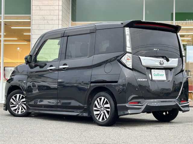 トヨタ ルーミー カスタムG S 兵庫県 2017(平29)年 11万km ブラックマイカメタリック 純正ナビ/BTオーディオ/フルセグTV/CD/DVD/バックカメラ/ETC/前席シートヒーター/モデリスタエアロ/両側パワースライドドア/純正フロアマット/純正14インチアルミホイール/LEDヘッドライト/オートライト/スペアキー/横滑り防止装置/レーンキープアシスト