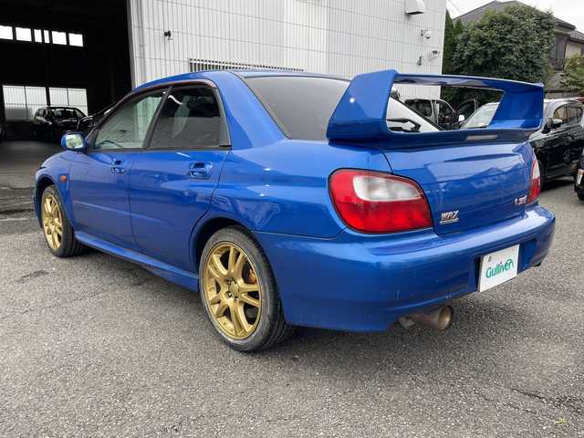 スバル インプレッサ ＷＲＸ STi プロドライブスタイル 神奈川県 2002(平14)年 11.7万km WRブルーマイカ ルーフベンチレータ/電動格納ミラー/ヘッドライトレべライザー/STIマフラー/ケンウッドツイーター/STIタワーバー/ラリー風バンパー/リモコンキー/スペアキー/HIDライト/ETC/純正フロアマット/純正ヘッドライトガーニッシュ