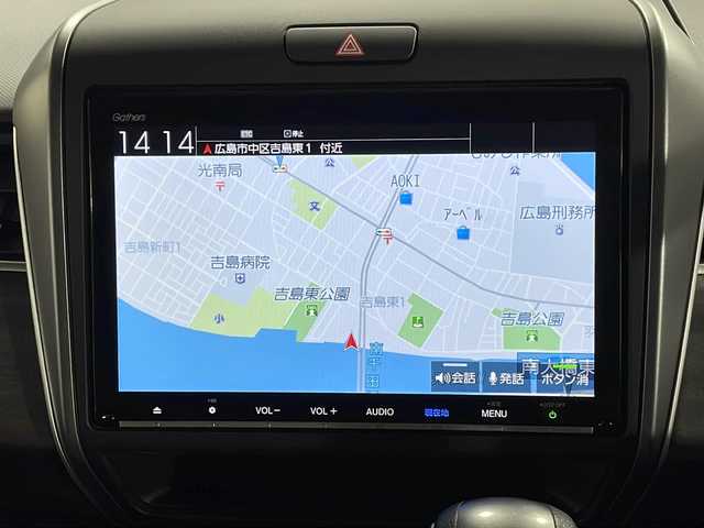 ホンダ フリード G ブラックスタイル 広島県 2023(令5)年 2.9万km プラチナホワイトパール 純正９型ナビ　/両側パワースライドドア　/シートヒーター　/レーダークルーズコントロール　/バックカメラ　/フルセグ　/レーンキープアシスト　/オートライト　/衝突軽減　/コーナーセンサー　/ETC　/ドライブレコーダー/純正１５インチアルミホイール(185/65/R15)/エアバック（運転席/助手席）