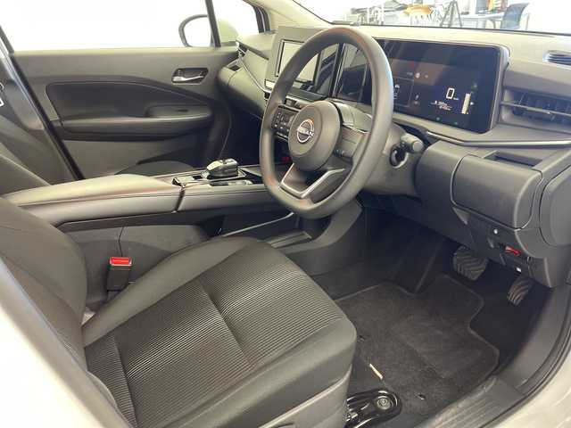 日産 ノート X 岐阜県 2024(令6)年 1.9万km ピュアホワイトパール エマージェンシーブレーキ/KENWOODナビ/（CD/DVD/Bluetooth/SD）/ステアリングスイッチ/ETC/プッシュスタート/スマートキー/スペアキー/電子パーキング/オートホールド/オートLEDヘッドライト/前方ドライブレコーダー