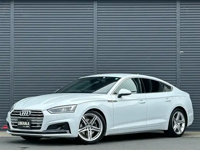 アウディ Ａ５ SB 40TFSIスポーツ 茨城県 2020(令2)年 5.9万km 白 Sラインパッケージ/アウディプレセンス/アダプティブクルーズコントロール/レーンアシスト/半革/シートヒーター/M付パワーシート/ナビ/12セグ/BT/USB/DVD/バックカメラ/パーキングエイド/LED/パワーテールゲート/ETC2.0/前後ドラレコ/禁煙車