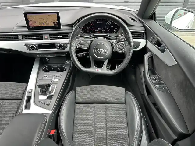アウディ Ａ５ SB 40TFSIスポーツ 茨城県 2020(令2)年 5.9万km 白 Sラインパッケージ/アウディプレセンス/アダプティブクルーズコントロール/レーンアシスト/半革/シートヒーター/M付パワーシート/ナビ/12セグ/BT/USB/DVD/バックカメラ/パーキングエイド/LED/パワーテールゲート/ETC2.0/前後ドラレコ/禁煙車