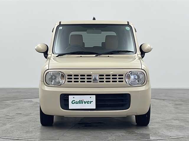 スズキ ラパン X 群馬県 2013(平25)年 6.1万km ミルクティーベージュメタリック 純正オーディオ　スマートキー　プッシュスタート　アイドリングストップ　ヘッドライトレベライザー　純正１４インチアルミホイール　バニティミラー　電動格納ミラー　シガーソケット　パワーウィンドウ　禁煙車