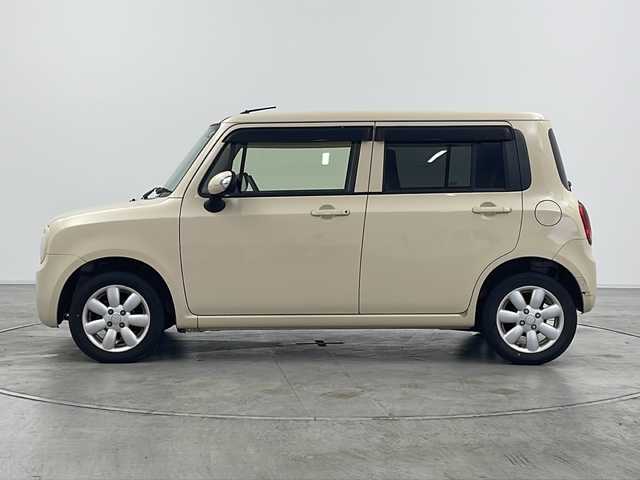 スズキ ラパン X 群馬県 2013(平25)年 6.1万km ミルクティーベージュメタリック 純正オーディオ　スマートキー　プッシュスタート　アイドリングストップ　ヘッドライトレベライザー　純正１４インチアルミホイール　バニティミラー　電動格納ミラー　シガーソケット　パワーウィンドウ　禁煙車
