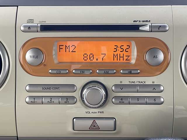 スズキ ラパン X 群馬県 2013(平25)年 6.1万km ミルクティーベージュメタリック 純正オーディオ　スマートキー　プッシュスタート　アイドリングストップ　ヘッドライトレベライザー　純正１４インチアルミホイール　バニティミラー　電動格納ミラー　シガーソケット　パワーウィンドウ　禁煙車