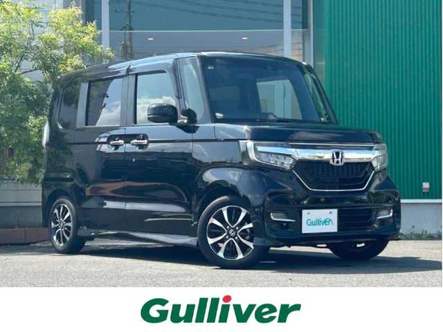 ホンダ Ｎ ＢＯＸ カスタム G L ホンダセンシング 岡山県 2020(令2)年 1.7万km クリスタルブラックパール メモリナビ/バックカメラ/クルーズコントロール/プッシュスタート/片側パワースライドドア/ETC/純正AW14inch/純正フロアマット/前席シートヒーター/コーナーセンサー/純正ドライブレコーダー