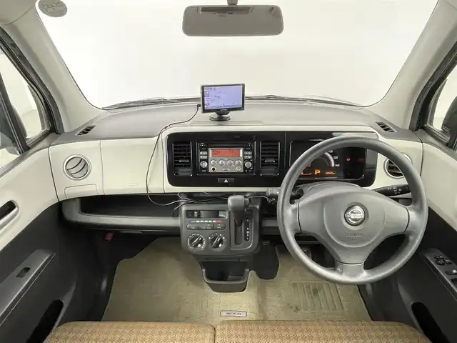 日産 モコ Sアイドリングストップ 千葉県 2012(平24)年 5.1万km アーバンブラウン 純正CDオーディオ/スマートキー/アイドリングストップ/純正フロアマット
