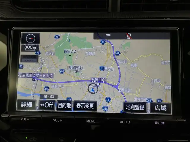 トヨタ アクア クロスオーバー 新潟県 2017(平29)年 5.2万km ジュエリーパープルマイカM 純正ナビ/　　フルセグ/CD/SD/BT/バックカメラ/HIDオートライト/ハーフレザーシート/シートヒーター/純正アルミホイール/スタッドレスタイヤ車載/スマートキー/ETC