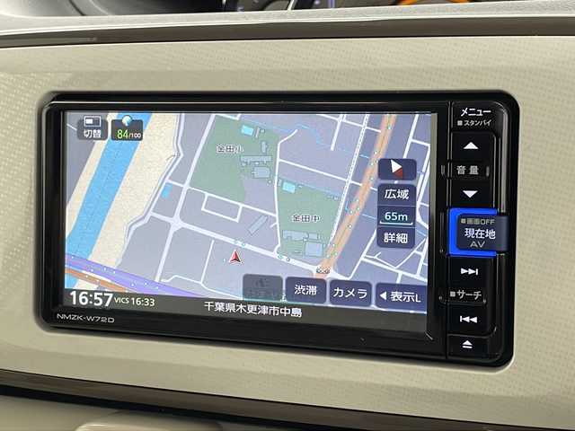 ダイハツ ムーヴ キャンバス G メイクアップ リミテッド　SAⅢ 千葉県 2022(令4)年 2.9万km パールホワイトⅢ 純正ディーラーナビ/BT フルセグ CD DVD USB/全方位カメラ/ETC/両側パワースライドドア/衝突軽減ブレーキ/レーンキープアシスト/コーナーセンサー/LEDオートライト/オートハイビーム/前方ドライブレコーダー/純正フロアマット/アイドリングストップ/スマートキー/プッシュスタート