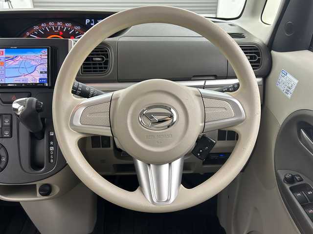 ダイハツ タント X 三重県 2014(平26)年 4.7万km パールホワイトⅢ /禁煙車//スマートキー//プッシュスタート//社外SDナビ AVN-G03//オートAC//ベンチシート//片側パワースライドドア//アイドリングストップ//ETC//電格ミラー//Wエアバッグ//DVD再生//フルセグ