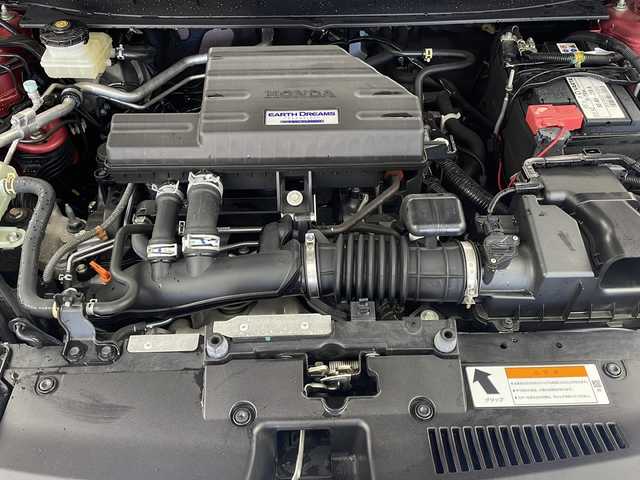 ホンダ ＣＲ－Ｖ EX・マスターピース 栃木県 2019(平31)年 3.8万km プレミアムクリスタルレッドM 純正ナビ/（BT/CD/DVD/フルセグ/AM/FM）/バックカメラ/サンルーフ/電動リアゲート/前席シートヒーター/前席パワーシート/ホンダセンシング/車線逸脱抑制機能/衝突軽減システム/横滑り防止/ブラインドスポットモニター/レーダークルーズコントロール/先行車発進お知らせ/標識認識機能/ETC2.0/ドライブレコーダー/純正アルミホイール/純正フロアマット/プッシュスタート/スマートキー/スペアキー