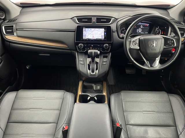 ホンダ ＣＲ－Ｖ EX・マスターピース 栃木県 2019(平31)年 3.8万km プレミアムクリスタルレッドM 純正ナビ/（BT/CD/DVD/フルセグ/AM/FM）/バックカメラ/サンルーフ/電動リアゲート/前席シートヒーター/前席パワーシート/ホンダセンシング/車線逸脱抑制機能/衝突軽減システム/横滑り防止/ブラインドスポットモニター/レーダークルーズコントロール/先行車発進お知らせ/標識認識機能/ETC2.0/ドライブレコーダー/純正アルミホイール/純正フロアマット/プッシュスタート/スマートキー/スペアキー