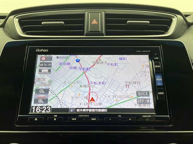 ホンダ ＣＲ－Ｖ EX・マスターピース 栃木県 2019(平31)年 3.8万km プレミアムクリスタルレッドM 純正ナビ/（BT/CD/DVD/フルセグ/AM/FM）/バックカメラ/サンルーフ/電動リアゲート/前席シートヒーター/前席パワーシート/ホンダセンシング/車線逸脱抑制機能/衝突軽減システム/横滑り防止/ブラインドスポットモニター/レーダークルーズコントロール/先行車発進お知らせ/標識認識機能/ETC2.0/ドライブレコーダー/純正アルミホイール/純正フロアマット/プッシュスタート/スマートキー/スペアキー