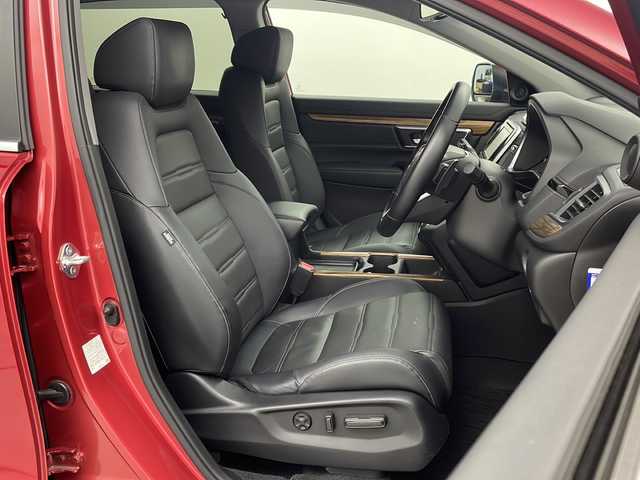 ホンダ ＣＲ－Ｖ EX・マスターピース 栃木県 2019(平31)年 3.8万km プレミアムクリスタルレッドM 純正ナビ/（BT/CD/DVD/フルセグ/AM/FM）/バックカメラ/サンルーフ/電動リアゲート/前席シートヒーター/前席パワーシート/ホンダセンシング/車線逸脱抑制機能/衝突軽減システム/横滑り防止/ブラインドスポットモニター/レーダークルーズコントロール/先行車発進お知らせ/標識認識機能/ETC2.0/ドライブレコーダー/純正アルミホイール/純正フロアマット/プッシュスタート/スマートキー/スペアキー