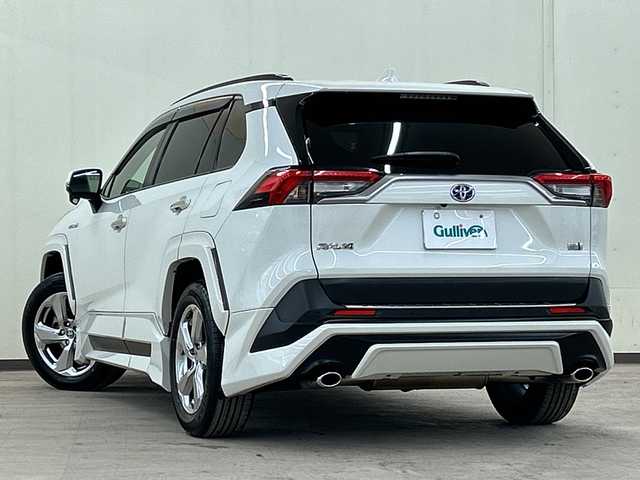 トヨタ ＲＡＶ４ ハイブリットG 道央・札幌 2020(令2)年 6.4万km ホワイトパールクリスタルシャイン 4WD//HDDナビ//フルセグテレビ//バックカメラ//クルーズコントロール//ドアバイザー//プッシュスタート//パワーバックドア//ETC//LEDヘッドライト//TRDエアロ