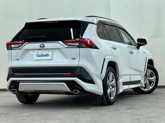 トヨタ ＲＡＶ４ ハイブリットG 道央・札幌 2020(令2)年 6.4万km ホワイトパールクリスタルシャイン 4WD//HDDナビ//フルセグテレビ//バックカメラ//クルーズコントロール//ドアバイザー//プッシュスタート//パワーバックドア//ETC//LEDヘッドライト//TRDエアロ