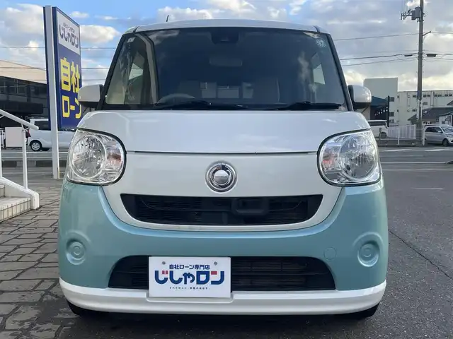 ダイハツ ムーヴ キャンバス X LTD SA Ⅱ 秋田県 2017(平29)年 13.4万km パールホワイトⅢ/ファインミントメタリック 2トーン (株)IDOMが運営する【じしゃロン秋田店】の自社ローン専用車両になります。こちらは現金またはオートローンご利用時の価格です。自社ローンご希望の方は別途その旨お申付け下さい/フルセグテレビ/メモリナビ/バックカメラ/ウィンカーミラー/ドアバイザー/プッシュスタート/両側パワースライドドア/ETC