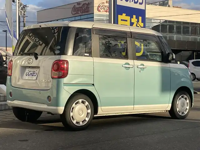 ダイハツ ムーヴ キャンバス X LTD SA Ⅱ 秋田県 2017(平29)年 13.4万km パールホワイトⅢ/ファインミントメタリック 2トーン (株)IDOMが運営する【じしゃロン秋田店】の自社ローン専用車両になります。こちらは現金またはオートローンご利用時の価格です。自社ローンご希望の方は別途その旨お申付け下さい/フルセグテレビ/メモリナビ/バックカメラ/ウィンカーミラー/ドアバイザー/プッシュスタート/両側パワースライドドア/ETC