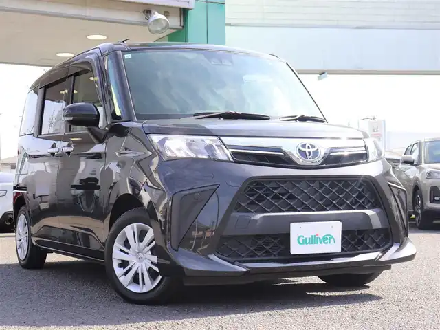 トヨタ ルーミー G 神奈川県 2021(令3)年 1.6万km ブラックマイカメタリック ワンオーナー /両側パワースライドドア /14インチ社外AWスタッドレス付き/純正メモリナビ/Bluetooth/ワンセグテレビ/バックカメラ/ETC/純正フロアマット/ドアバイザー/保証書/取説ナビ説/スペアスマートキー/記録簿（R4.R5）