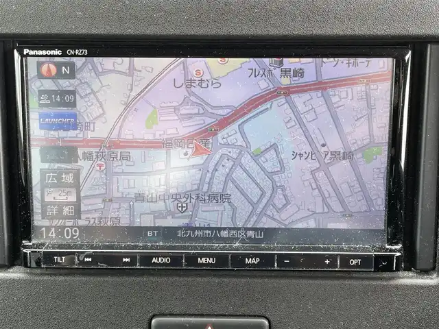 スズキ ワゴンＲ HYBRID FX 福岡県 2017(平29)年 8.3万km ブルーイッシュブラックパール3 (株)IDOMが運営する【じしゃロン八幡西店】の自社ローン専用車両になります。こちらは現金またはオートローンご利用時の価格です。自社ローンご希望の方は別途その旨お申付け下さい/純正SDナビ【CN-RZ73】/(Bluetooth/DVD/CD/SD/ipod/フルセグTV)/アイドリングストップ/横滑り防止機能/ETC/ベンチシート/D席シートヒーター/ヘッドライトレベライザー/スペアキー一本