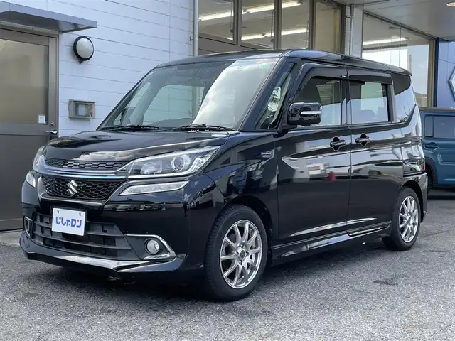 スズキ ソリオ バンディット HV SV 滋賀県 2017(平29)年 7.7万km スーパーブラックパール (株)IDOMが運営する【じしゃロン草津店】の自社ローン専用車両になりますこちらは現金またはオートローンご利用時の価格です。自社ローンご希望の方は別途その旨お申付け下さい