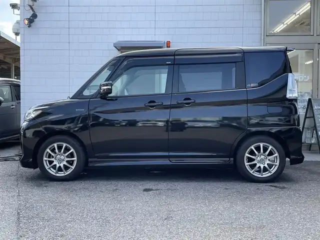 スズキ ソリオ バンディット HV SV 滋賀県 2017(平29)年 7.7万km スーパーブラックパール (株)IDOMが運営する【じしゃロン草津店】の自社ローン専用車両になりますこちらは現金またはオートローンご利用時の価格です。自社ローンご希望の方は別途その旨お申付け下さい