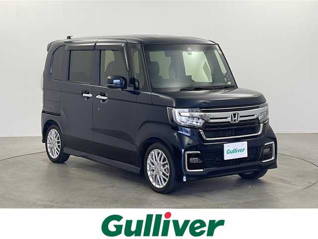 ホンダ Ｎ ＢＯＸ カスタム L ターボ 栃木県 2023(令5)年 4.9万km ミッドナイトブルービームM ホンダセンシング/・衝突軽減ブレーキ/・誤発進抑制制御機能/・後方誤発進抑制制御機能/・アダプティブクルーズコントロール/・車線維持支援システム/・路外逸脱抑制機能/・先行車発進お知らせ/・標識認識機能/純正９インチナビ/ＣＤ/ＤＶＤ/フルセグ/ＢＴ/ＳＤ/バックカメラ/両側パワースライドドア/プッシュスタート/ステアリングスイッチ/パドルシフト/ビルトンETC/ドライブレコーダー前後/スマートキー/シーケンシャルウィンカー/電動パーキングブレーキ/前席シートヒーター/オートブレーキホールド/オートライト/オートハイビーム/フォグランプ/ドアバイザー/純正14AW/電動格納ミラー/横滑り防止