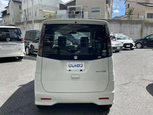 スズキ パレット ＳＷ XS 福岡県 2012(平24)年 9.7万km パールホワイト (株)IDOMが運営する【じしゃロン八幡西店】の自社ローン専用車両になります。こちらは現金またはオートローンご利用時の価格です。自社ローンご希望の方は別途その旨お申付け下さい/スマートキー/片側パワースライドドア/HID/オートライト/ナビ未動作確認
