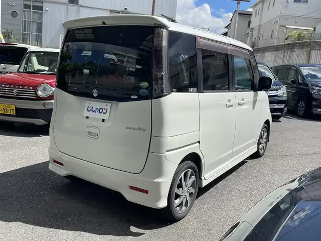 スズキ パレット ＳＷ XS 福岡県 2012(平24)年 9.7万km パールホワイト (株)IDOMが運営する【じしゃロン八幡西店】の自社ローン専用車両になります。こちらは現金またはオートローンご利用時の価格です。自社ローンご希望の方は別途その旨お申付け下さい/スマートキー/片側パワースライドドア/HID/オートライト/ナビ未動作確認