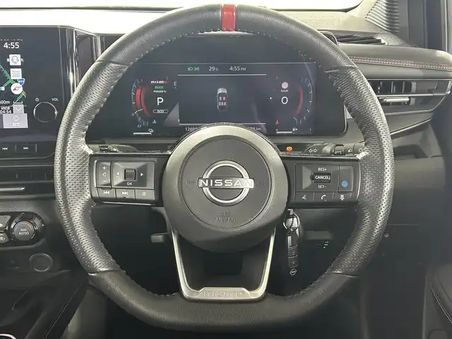 日産 オーラ ニスモ 佐賀県 2022(令4)年 1.3万km スーパーブラック 純正9インチナビ/フルセグTV/Bluetooth/Applecarplay/Androidauto/デジタルインナールームミラー/プロパイロット/全方位カメラ/レーダークルーズコントロール/レーンアシスト/ロードサインアシスト/オートライト/オートマチックハイビーム/クリアランスソナー/LEDヘッドライト/LEDフォグライト/ビルトインETC2.0/純正前方ドライブレコーダー/ステアリングヒーター/純正17インチアルミホイール/置くだけ充電/運転席・助手席シートヒーター/スペアキー