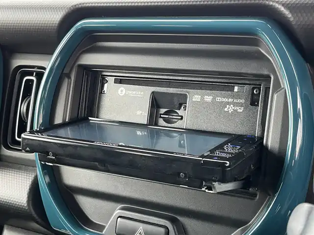 スズキ ハスラー HYBRID X 奈良県 2020(令2)年 6万km ブリスクブルーメタリック/ホワイト2トーンルーフ 社外ナビ　[KXM-E504W]/バックカメラ　/シートヒーター　/フルセグＴＶ　/ＥＴＣ　/デュアルカメラブレーキサポート　/クリアランスソナー　/ＬＥＤヘッドライト　/フォグライト　/車線逸脱警報　/純正１５インチＡＷ