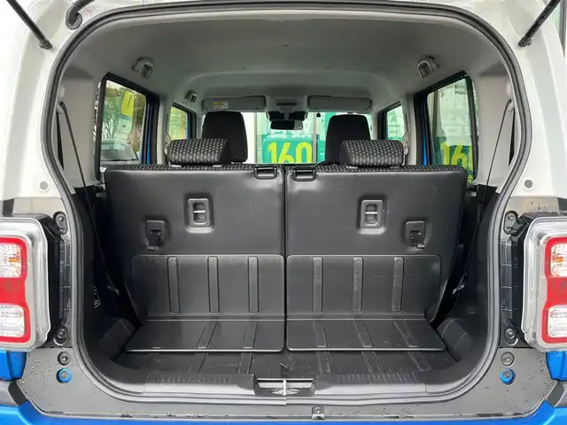 スズキ ハスラー HYBRID X 奈良県 2020(令2)年 6万km ブリスクブルーメタリック/ホワイト2トーンルーフ 社外ナビ　[KXM-E504W]/バックカメラ　/シートヒーター　/フルセグＴＶ　/ＥＴＣ　/デュアルカメラブレーキサポート　/クリアランスソナー　/ＬＥＤヘッドライト　/フォグライト　/車線逸脱警報　/純正１５インチＡＷ