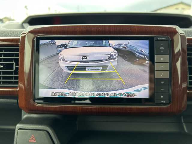 ダイハツ ウェイク G SA 富山県 2015(平27)年 5.7万km プラムブラウンクリスタルマイカ 純正ＳＤナビ/【CD/DVD/SD/USB/BT/フルセグＴＶ】/バックカメラ/両側パワースライドドア/衝突軽減ブレーキ/純正フロアマット/純正１５インチアルミホイール/ベンチシート/オートライト/ＬＥＤヘッドライト/スマートキー×１