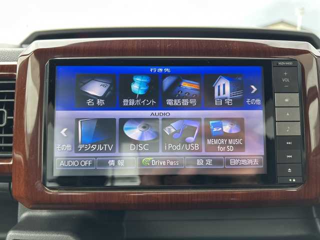 ダイハツ ウェイク G SA 富山県 2015(平27)年 5.7万km プラムブラウンクリスタルマイカ 純正ＳＤナビ/【CD/DVD/SD/USB/BT/フルセグＴＶ】/バックカメラ/両側パワースライドドア/衝突軽減ブレーキ/純正フロアマット/純正１５インチアルミホイール/ベンチシート/オートライト/ＬＥＤヘッドライト/スマートキー×１