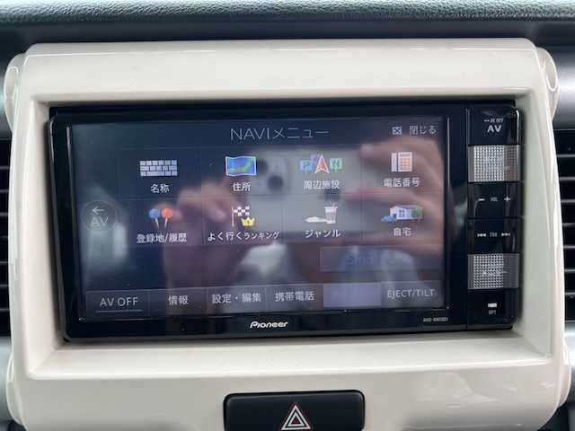 スズキ ハスラー J 大阪府 2018(平30)年 3.8万km フェニックスレッドパール/ブルーイッシュブラックパール ナビ　/フルセグ　/Bluetooth　/バックカメラ　/シートヒーター　/前後ドライブレコーダー　/ETC　/革巻きハンドル　/スマートキー　/アイドリングストップ　/マット　/サイドバイザー　/キセノン　