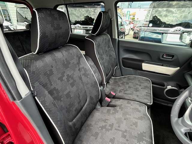 スズキ ハスラー J 大阪府 2018(平30)年 3.8万km フェニックスレッドパール/ブルーイッシュブラックパール ナビ　/フルセグ　/Bluetooth　/バックカメラ　/シートヒーター　/前後ドライブレコーダー　/ETC　/革巻きハンドル　/スマートキー　/アイドリングストップ　/マット　/サイドバイザー　/キセノン　