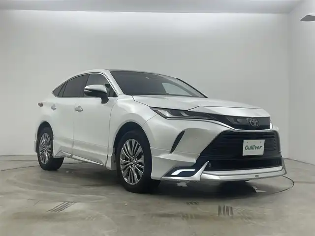 トヨタ ハリアー Z レザーパッケージ 岡山県 2023(令5)年 4.7万km プラチナホワイトパールマイカ パノラマルーフ/JBLサウンド/全方位カメラ/バックカメラ/モデリスタ/トヨタセーフティーセンス/メモリナビ/フルセグテレビ/プッシュスタート/ETC2.0/純正LEDライト/レーンキープアシスト/レーダークルーズコントロール