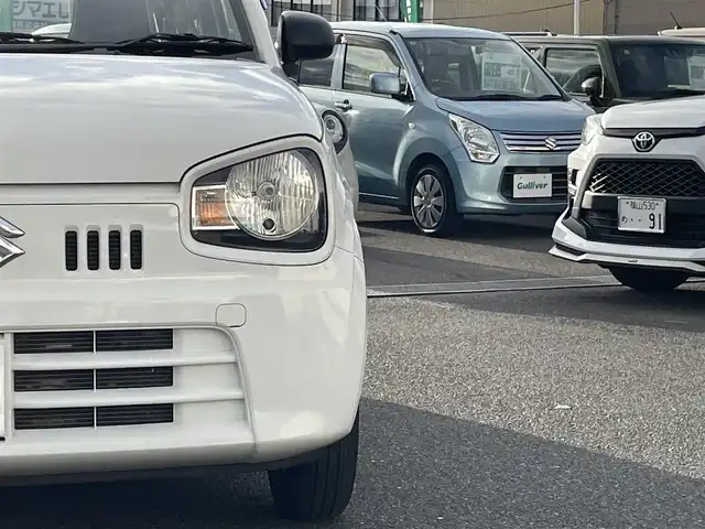 スズキ アルト F 広島県 2020(令2)年 1.4万km スペリアホワイト CDオーディオ/盗難防止装置/横滑り防止装置/スペアキー/リモコンキー/ハロゲンライト/ドアバイザー/保証書/取扱説明書